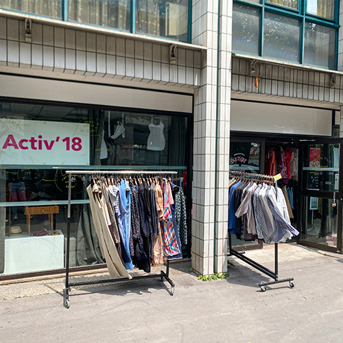 Photo de la Boutique solidaire d'Activ'18